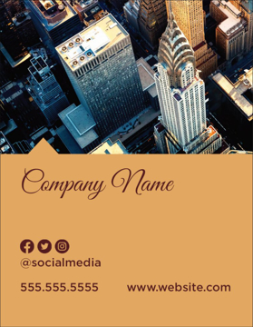 Picture of Business Promo 14  - Vertical - Postcard Magnet