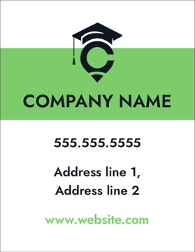 Picture of Business Promo 15  - Vertical - Postcard Magnet