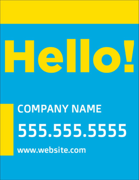 Picture of Business Promo 2  - Vertical - Postcard Magnet