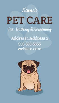 Picture of Business Card - Petcare  - Business Card Magnet