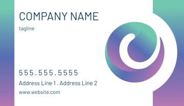 Picture of Business Card 11  - Horizontal - Business Card Magnet