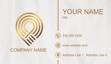 Picture of Business Card 12  - Horizontal - Business Card Magnet