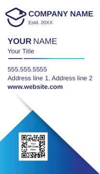 Picture of Education 1 - Vertical - Business Card Magnet