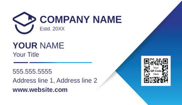 Picture of Education 1  - Horizontal - Business Card Magnet