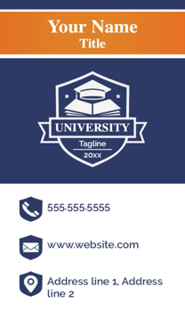 Picture of Education 11 - Vertical - Business Card Magnet