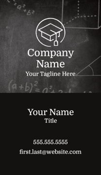Picture of Education 12 - Vertical - Business Card Magnet