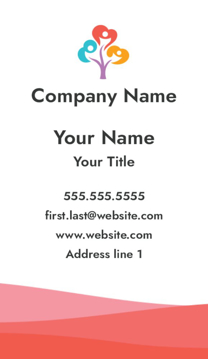 Picture of Education 3 - Vertical - Business Card Magnet