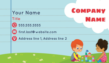 Picture of Education 5  - Horizontal - Business Card Magnet
