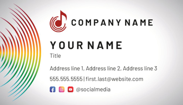 Picture of Education 6  - Horizontal - Business Card Magnet
