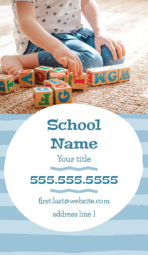 Picture of Education 8 - Vertical - Business Card Magnet