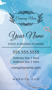 Picture of Events - Event Planner  - Business Card Magnet