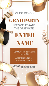 Picture of Events - Graduation  - Business Card Magnet