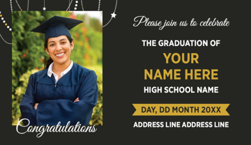 Picture of Events - Graduation 2  - Business Card Magnet