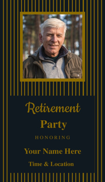 Picture of Events - Retirement Party  - Business Card Magnet