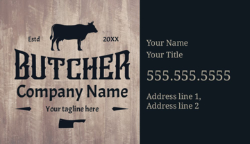 Picture of Food & Beverage 11  - Horizontal - Business Card Magnet