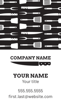 Picture of Food & Beverage 8  - Vertical - Business Card Magnet