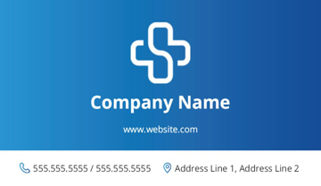 Picture of Healthcare 1  - Horizontal - Business Card Magnet