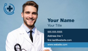 Picture of Healthcare 2  - Horizontal - Business Card Magnet