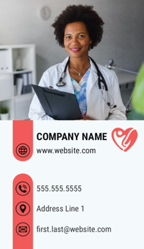 Picture of Healthcare 8  - Vertical - Business Card Magnet
