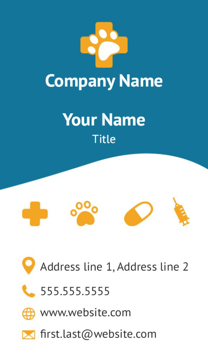 Picture of Pet Care 1 - Vertical - Business Card Magnet