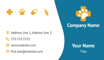 Picture of Pet Care 1  - Horizontal - Business Card Magnet