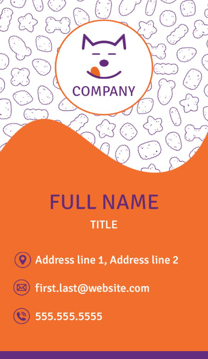 Picture of Pet Care 11 - Vertical - Business Card Magnet