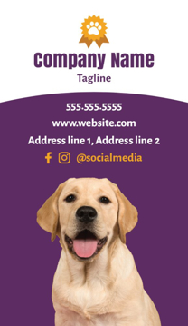 Picture of Pet Care 4 - Vertical - Business Card Magnet