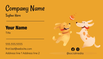 Picture of Pet Care 7  - Horizontal - Business Card Magnet