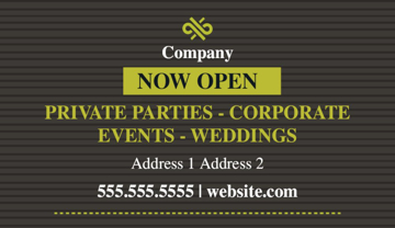 Picture of Promotional - Now Open Event  - Business Card Magnet
