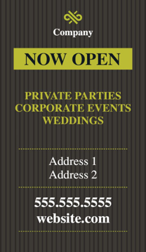 Picture of Promotional - Now Open Event  - Business Card Magnet