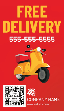 Picture of Promotional 11  - Vertical - Business Card Magnet