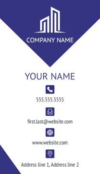 Picture of Real Estate 12  - Vertical - Business Card Magnet