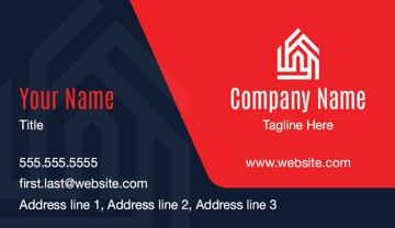 Picture of Real Estate 14 - Horizontal - Business Card Magnet