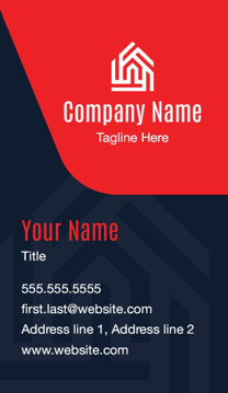 Picture of Real Estate 14  - Vertical - Business Card Magnet