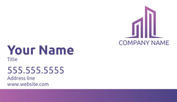 Picture of Real Estate 4 - Horizontal - Business Card Magnet