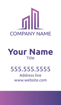 Picture of Real Estate 4  - Vertical - Business Card Magnet