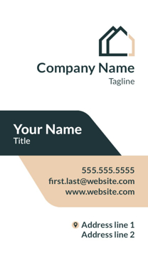 Picture of Real Estate 5  - Vertical - Business Card Magnet