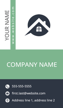Picture of Real Estate 7  - Vertical - Business Card Magnet