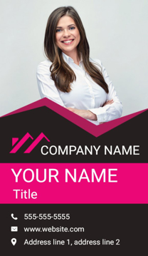 Picture of Real Estate 8  - Vertical - Business Card Magnet