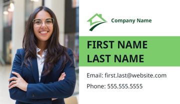 Picture of Real Estate 9 - Horizontal - Business Card Magnet