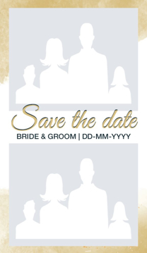 Picture of Save The Date - Wedding  - Business Card Magnet