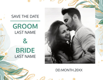 Picture of Save The Date 3  - Horizontal - Postcard Magnet