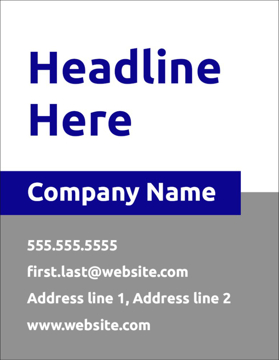 Picture of Business Promo 8  - Vertical - Postcard Magnet